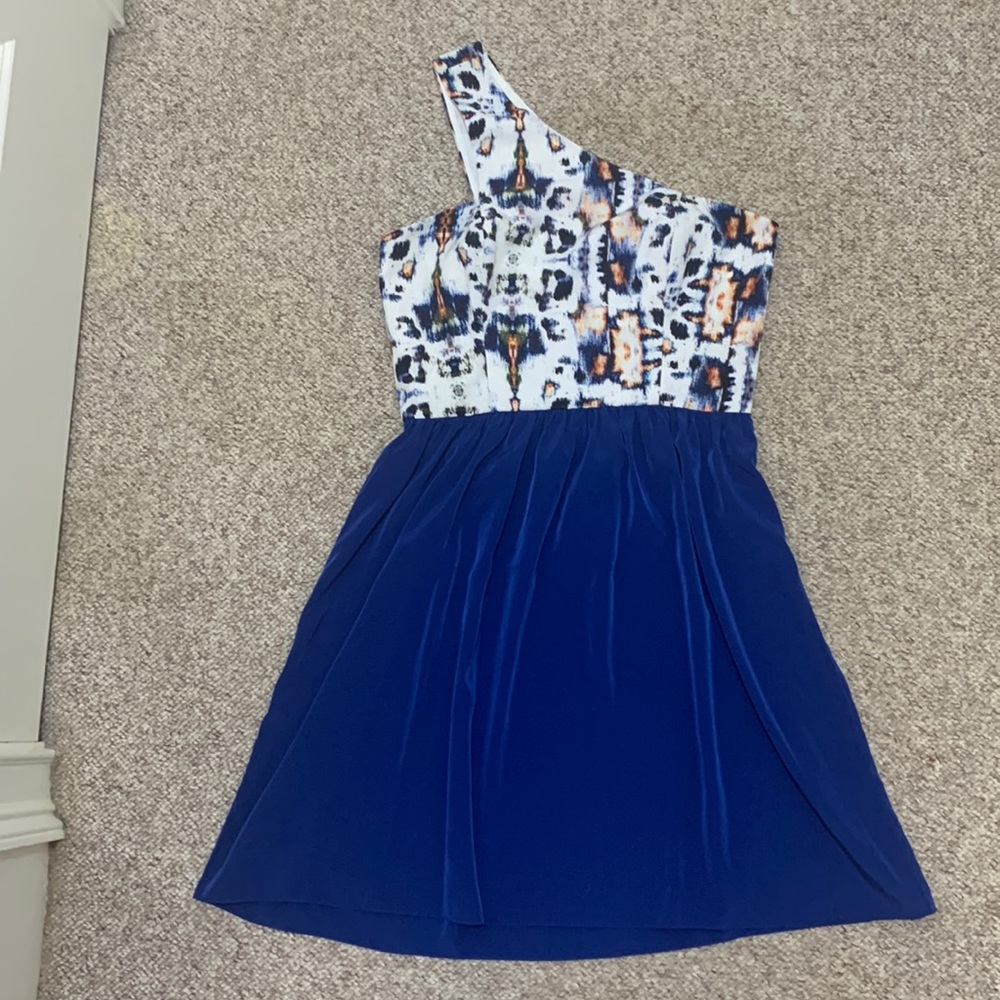 Gemma Crus one shoulder dress, size 8
